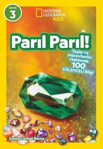 Parıl Parıl! Taşlar ve Mücevherler Hakkında 100 Eğlenceli Bilgi - Seviye 3 | Beta Kids (İnce Kapak)  - Resim 1