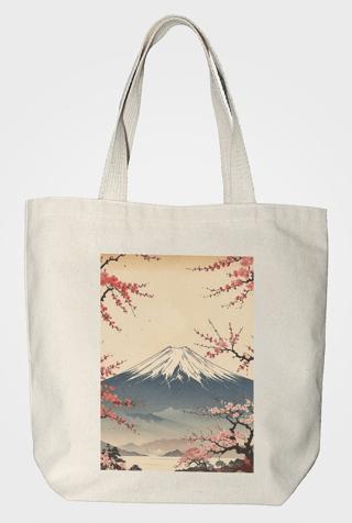Bez Çanta Gabardin Kumaş %100 Pamuk - Sakura | Bcoverart - Resim 1