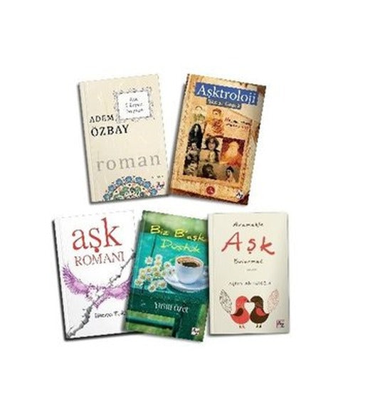 Aşk Seti - 5 Kitap Takım | Az Kitap