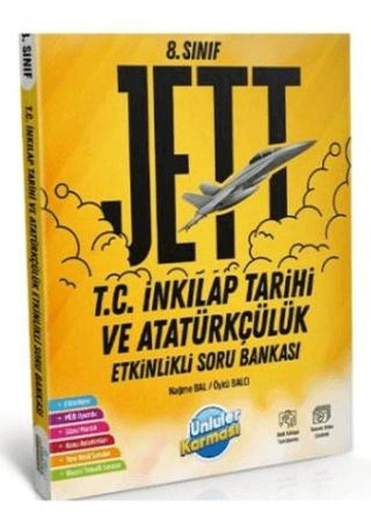8. Sınıf Jett T.C. İnkılap Tarihi ve Atatürkçülük Etkinlikli Soru Bankası