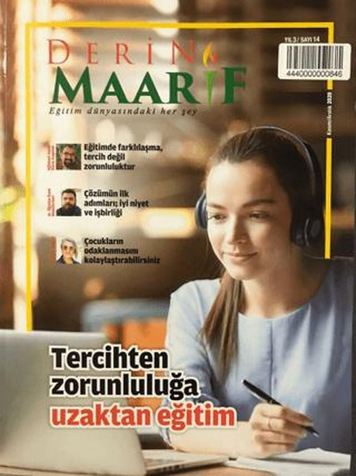 Derin Maarif Dergisi Sayı: 14 Kasım - Aralık 2020 | Derin Maarif Dergisi (Ciltsiz)