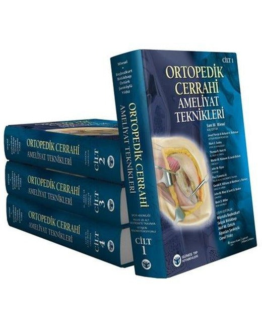 Wiesel Ortopedik Cerrahi Ameliyat Teknikleri Seti - 4 Kitap Takım | Güneş Tıp Kitabevleri (Ciltli)