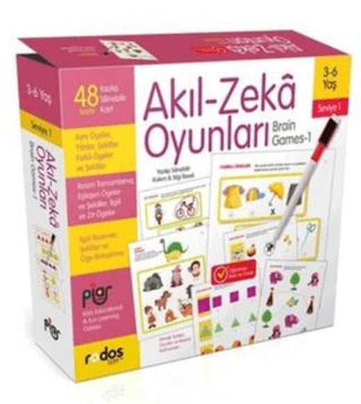Akıl - Zeka Oyunları Seviye 1 | Piar Kids