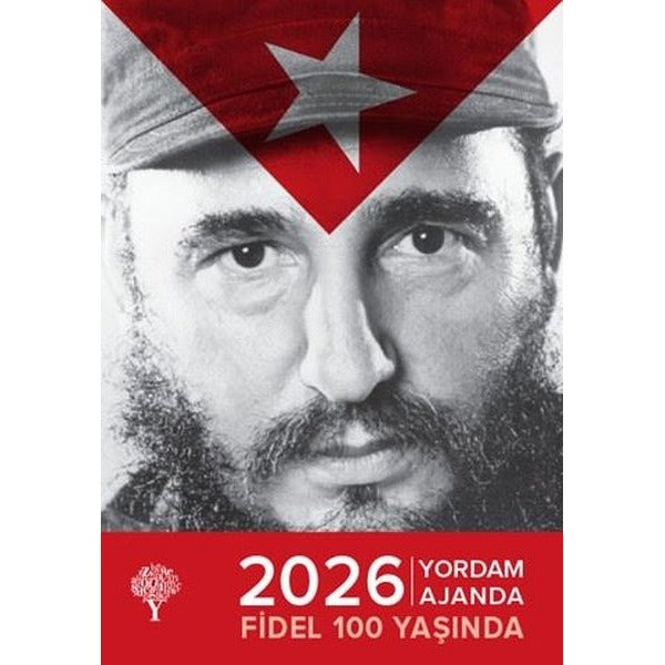 2026 Yordam Ajanda - Fidel 100 Yaşında | Yordam Kitap (İnce Kapak)