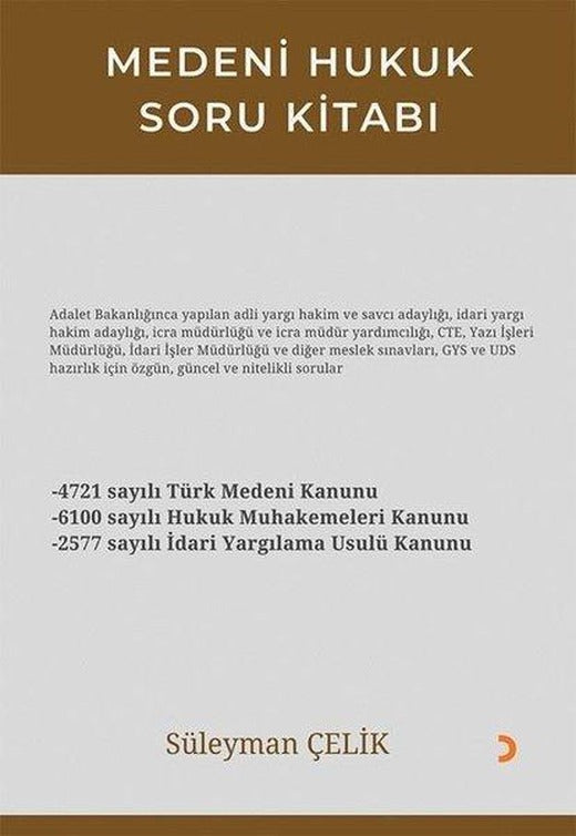 Medeni Hukuk Soru Kitabı | Cinius (İnce Kapak)