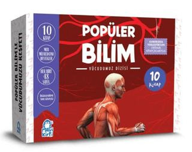 Popüler Bilim Vücudumuz Set (10 Kitap) | Mavi Kirpi Yayınları (Ciltsiz)