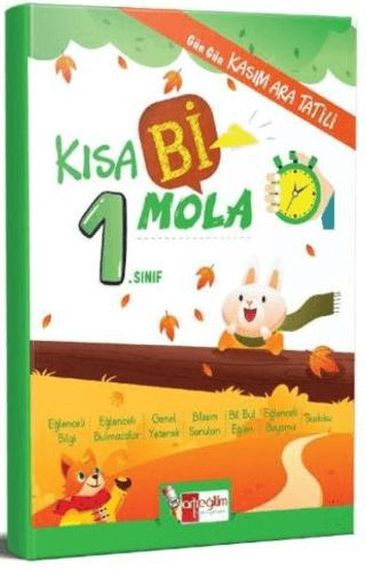 1. Sınıf Kısa Bi Mola | Artı Eğitim Yayınları (Ciltsiz)