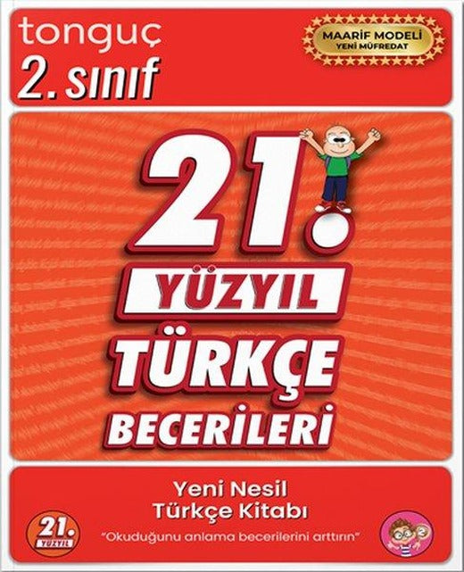 2. Sınıf 21. Yüzyıl Türkçe Becerileri | Tonguç Akademi (İnce Kapak)
