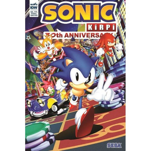 Kirpi Sonic 30.Yıl Özel | Presstij Kitap