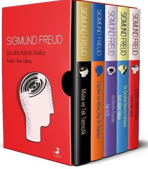 Sigmund Freud Seti 2 - 5 Kitap Takım | Olimpos Yayınları (İnce Kapak)