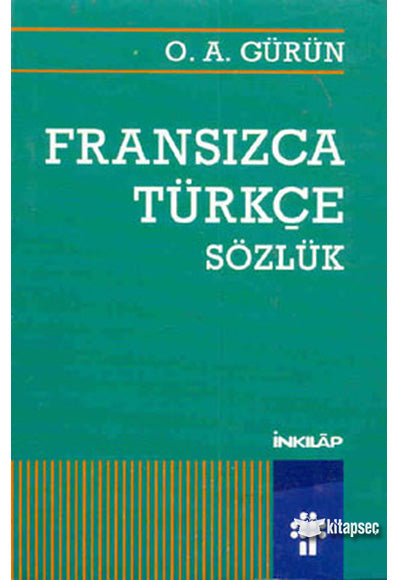 Fransızca - Türkçe Sözlük (10x16) Ciltsiz - O. A. Gürün kitap kapağı