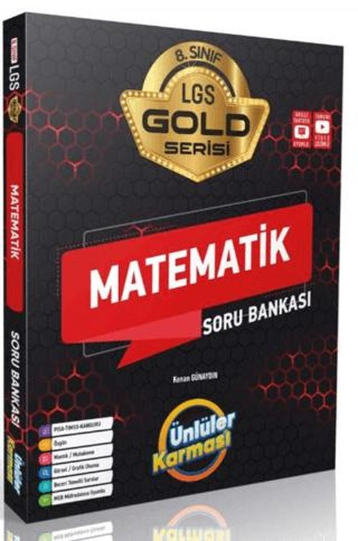 8. Sınıf LGS Gold Serisi Matematik Soru Bankası