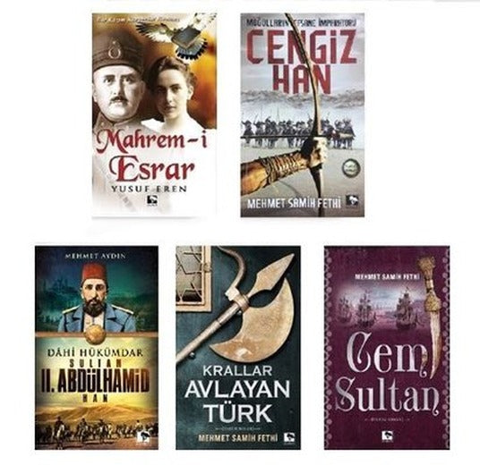 Tarih Seti - 5 Kitap Takım | Çınaraltı Yayınları (İnce Kapak)