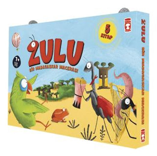 Zulu ile Bir Madagaskar Macerası - Set (5 Kitap Takım)