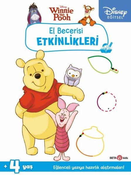 Disney Eğitsel Winnie the Pooh El Becerisi Etkinlikleri Yazıya Hazırlık 4+Yaş | Beta Kids (İnce Kapak)  - Resim 1