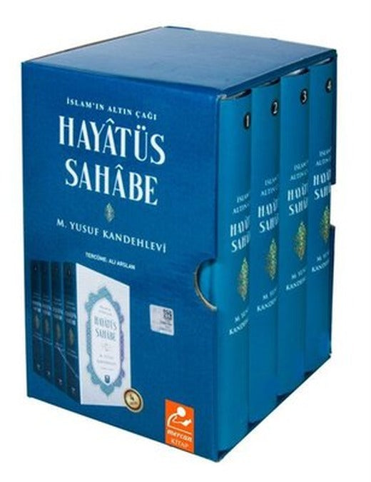 Hayatüs Sahabe Seti - 4 Kitap Takım | Mercan Kitap (Ciltli)
