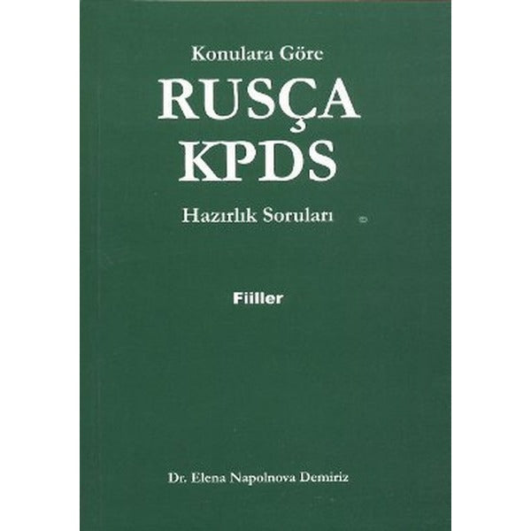 Rusça KPDS Konulara Göre Hazırlık Soruları (Fiiller) | Multilingual