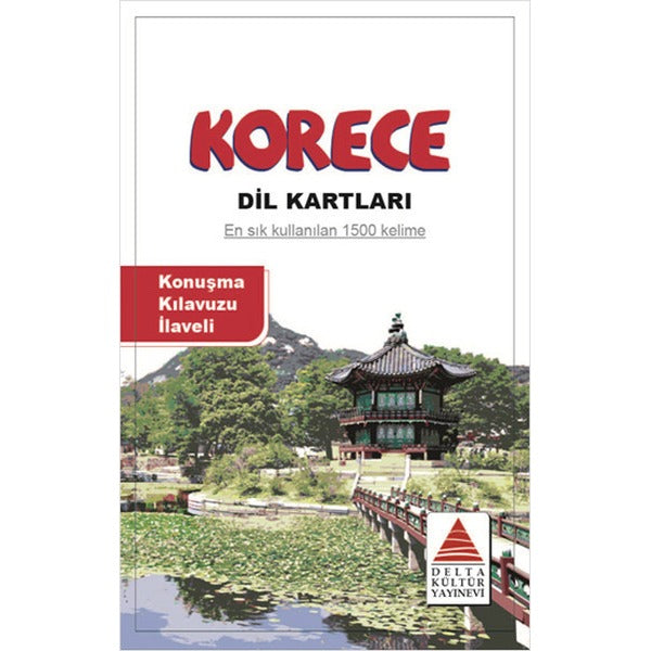Korece Dil Kartları | Delta Kültür-Eğitim (İnce Kapak)