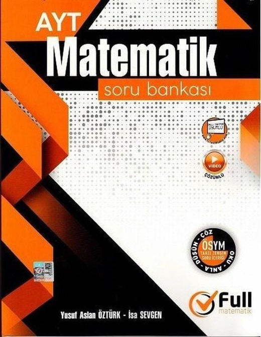2022 AYT Matematik Soru Bankası | Full Matematik Yayınları (İnce Kapak)