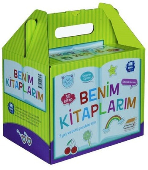 Benim Kitaplarım Öykü Seti - 30 Kitap Takım Kutulu | Ema Çocuk (İnce Kapak)