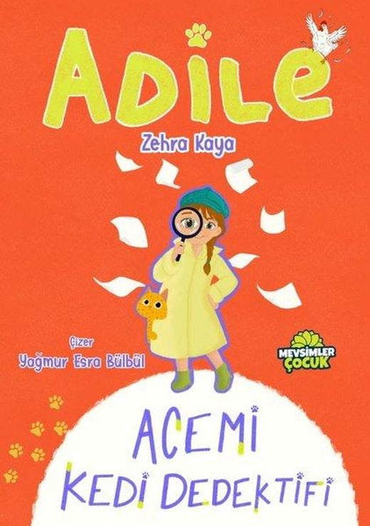 Adile - Acemi Kedi Dedektifi | Mevsimler Çocuk (İnce Kapak)
