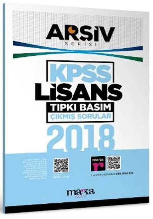 2018 KPSS Lisans Arşiv Serisi Tıpkı Basım Çıkmış Sorular