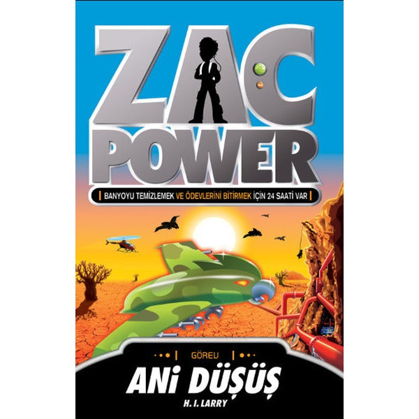 Zac Power 8- Ani Düşüş | Caretta Çocuk (İnce Kapak)