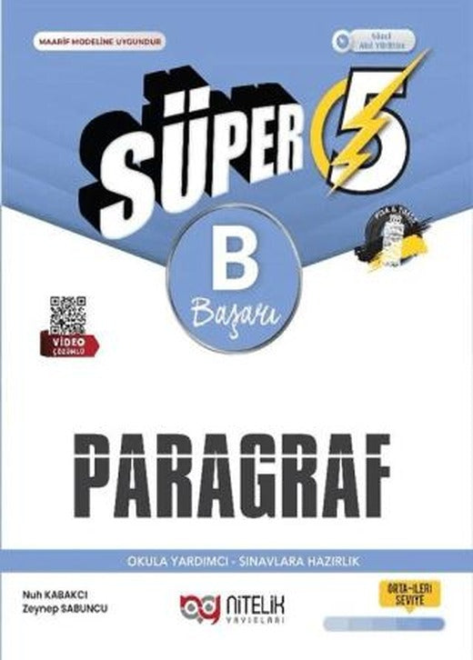 5. Sınıf Süper Paragraf B Soru Kitabı