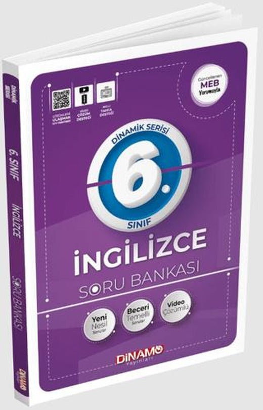 6. Sınıf İngilizce Soru Bankası | Dinamo Yayınları (Ciltsiz)