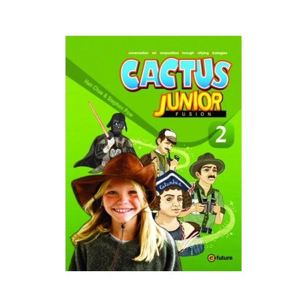 Cactus Junior 2: Fusion With Workbook +CD | e-future (Ciltsiz)