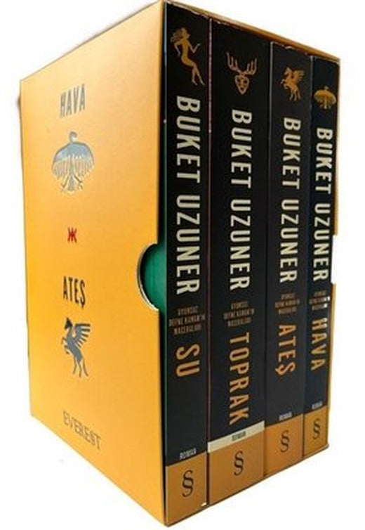 Uyumsuz Defne Kaman'ın Maceraları Seti - 4 Kitap Takım - Kutulu | Everest Yayınları