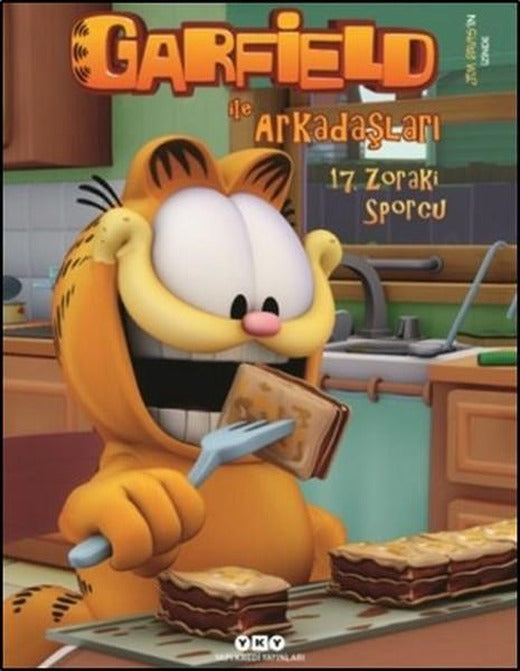 Zoraki Sporcu 17 - Garfield ile Arkadaşları | Yapı Kredi Yayınları (İnce Kapak)
