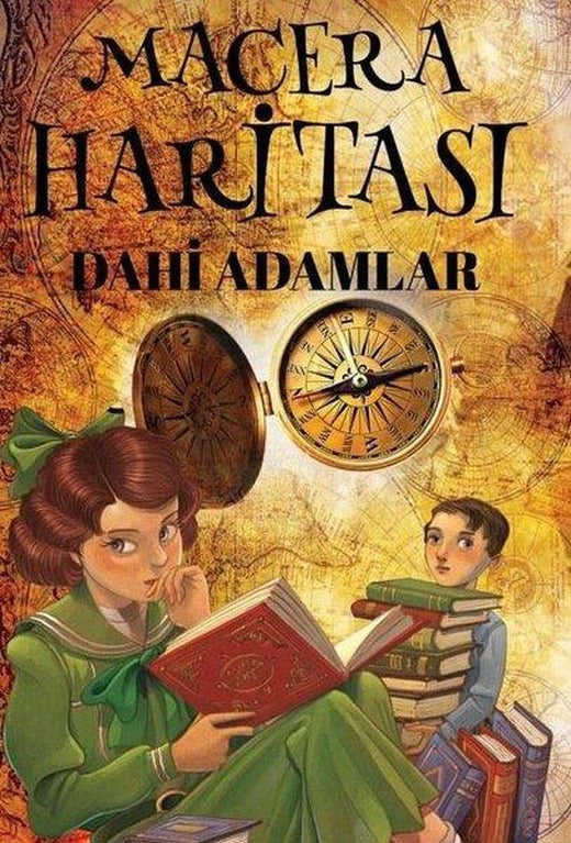 Macera Haritası - Dahi Adamlar | Mahzen (İnce Kapak)
