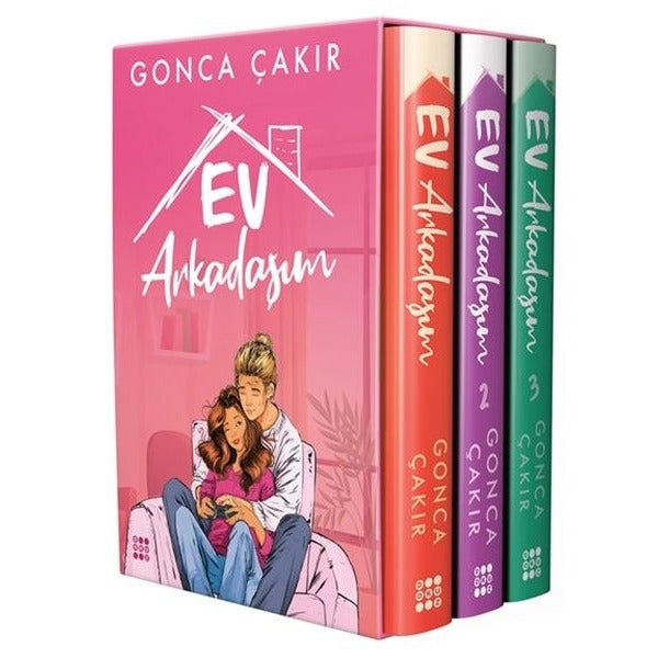 Ev Arkadaşım Seti - 3 Kitap Takım - Kutulu | Dokuz Yayınları (İnce Kapak)