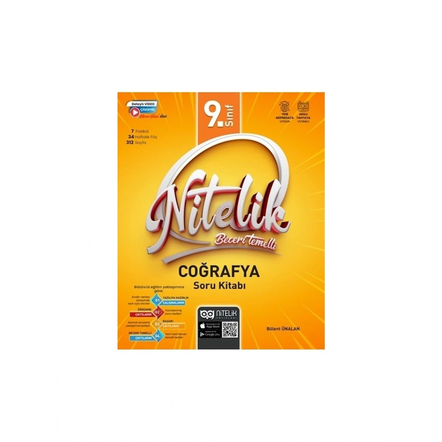 9. Sınıf Beceri Temelli Coğrafya Soru Kitabı | Nitelik Yayınları (Ciltsiz)