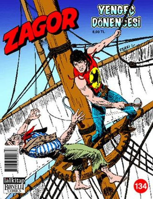 Zagor Yengeç Dönencesi Sayı: 134 | Lal Kitap (Ciltsiz)