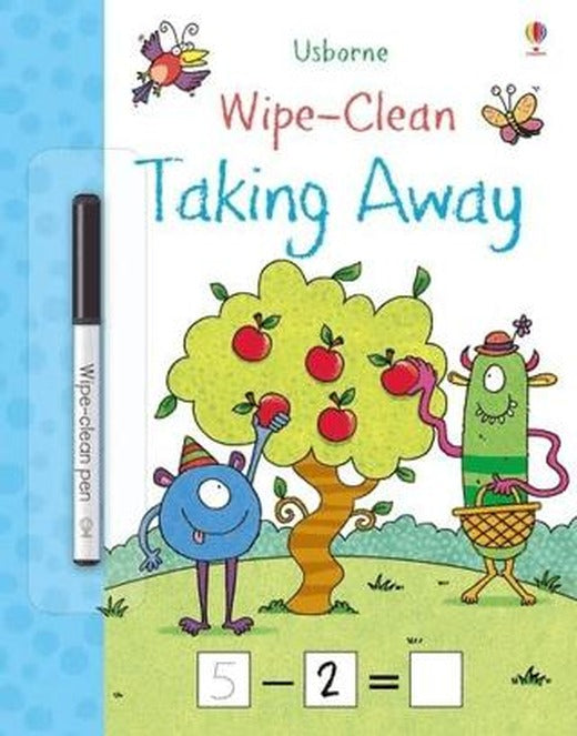 Wipe-Clean Taking Away | Usborne (Ciltsiz)