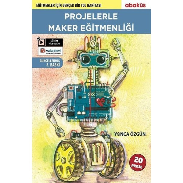 Projelerle Maker Eğitmenliği | Abaküs Kitap (İnce Kapak)