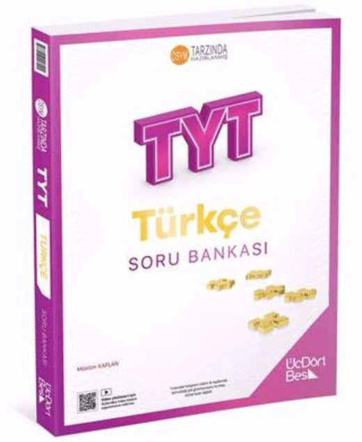 2026 TYT Türkçe Soru Bankası | Üç Dört Beş Yayınları (Ciltsiz)