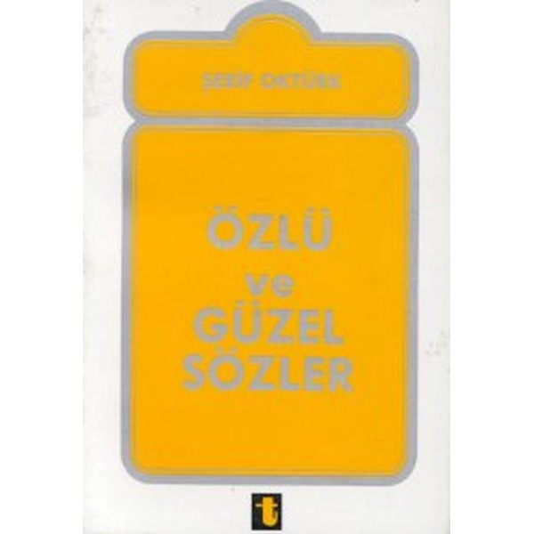 Özlü ve Güzel Sözler | Toker Yayınları (İnce Kapak)