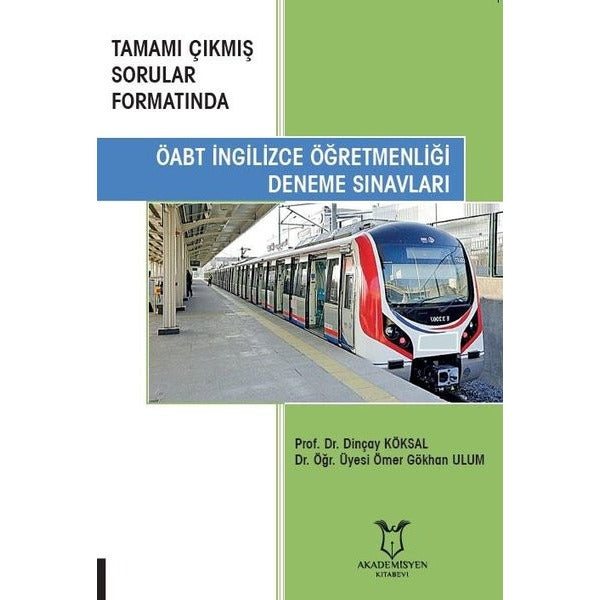 ÖABT İngilizce Öğretmenliği Deneme Sınavı | Akademisyen Kitabevi (Ciltsiz)