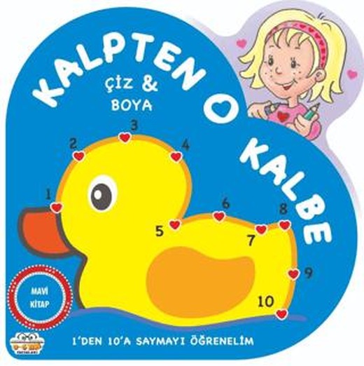 Mavi Kitap - Kalpten Kalbe - Çiz/Boya