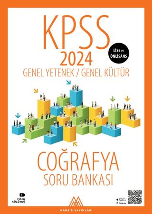 KPSS GKGY Coğrafya Soru Bankası Lise ve Önlisans