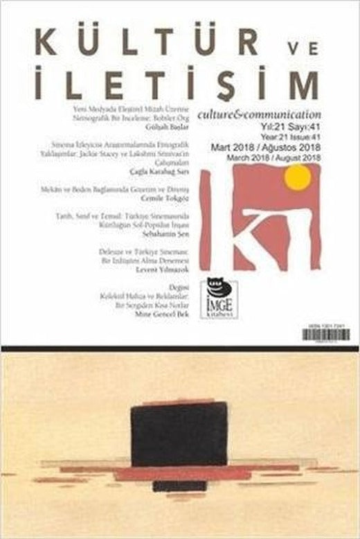 Kültür ve İletişim Sayı: 41