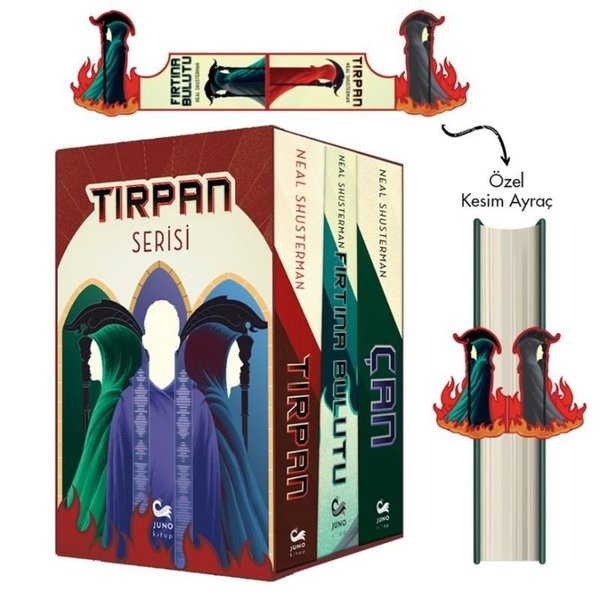 Tırpan Serisi Seti - 3 Kitap Takım - Kutulu | Juno Kitap (İnce Kapak)