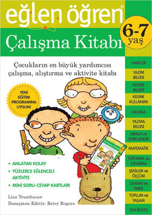 Eğlen Öğren Çalışma Kitabı 6 - 7 yaş | Dstil Tasarım