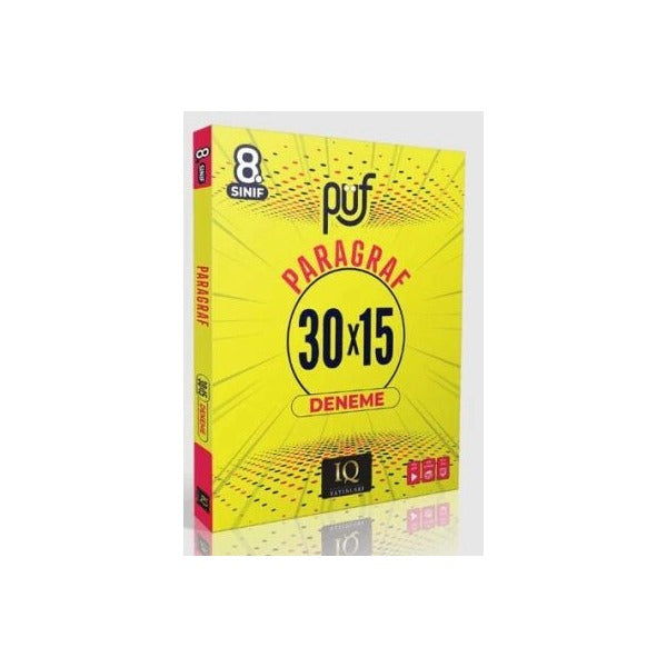 LGS PÜF Paragraf 30x15 Deneme
