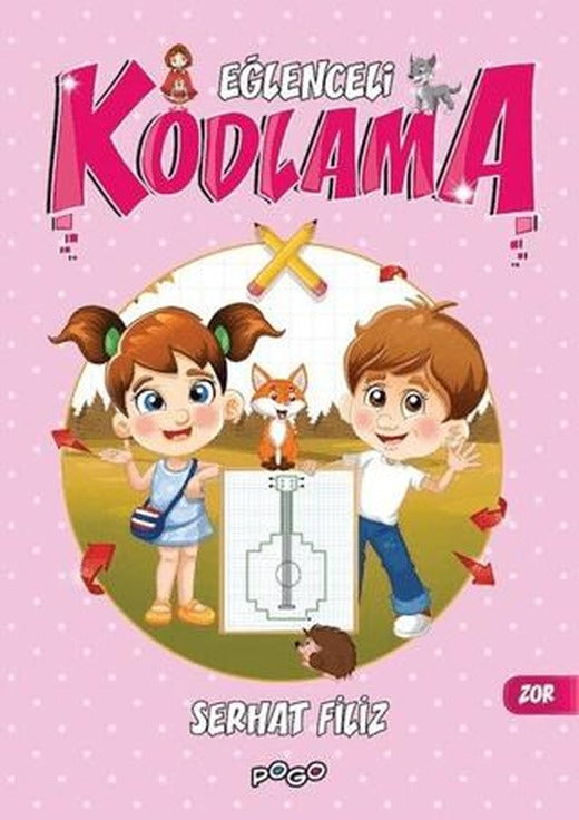Eğlenceli Kodlama - Zor | Pogo Çocuk (Ciltsiz)