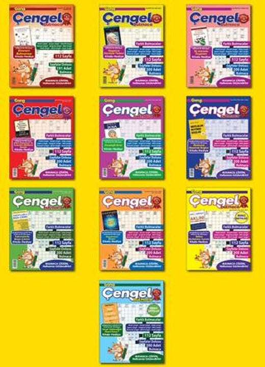 Gong Çengel 10’Lu Set | Maxi Yayıncılık (Ciltsiz)