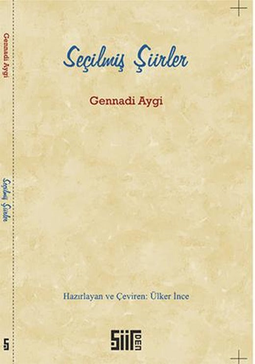 Seçilmiş Şiirler | Şiirden Yayıncılık (Ciltsiz)